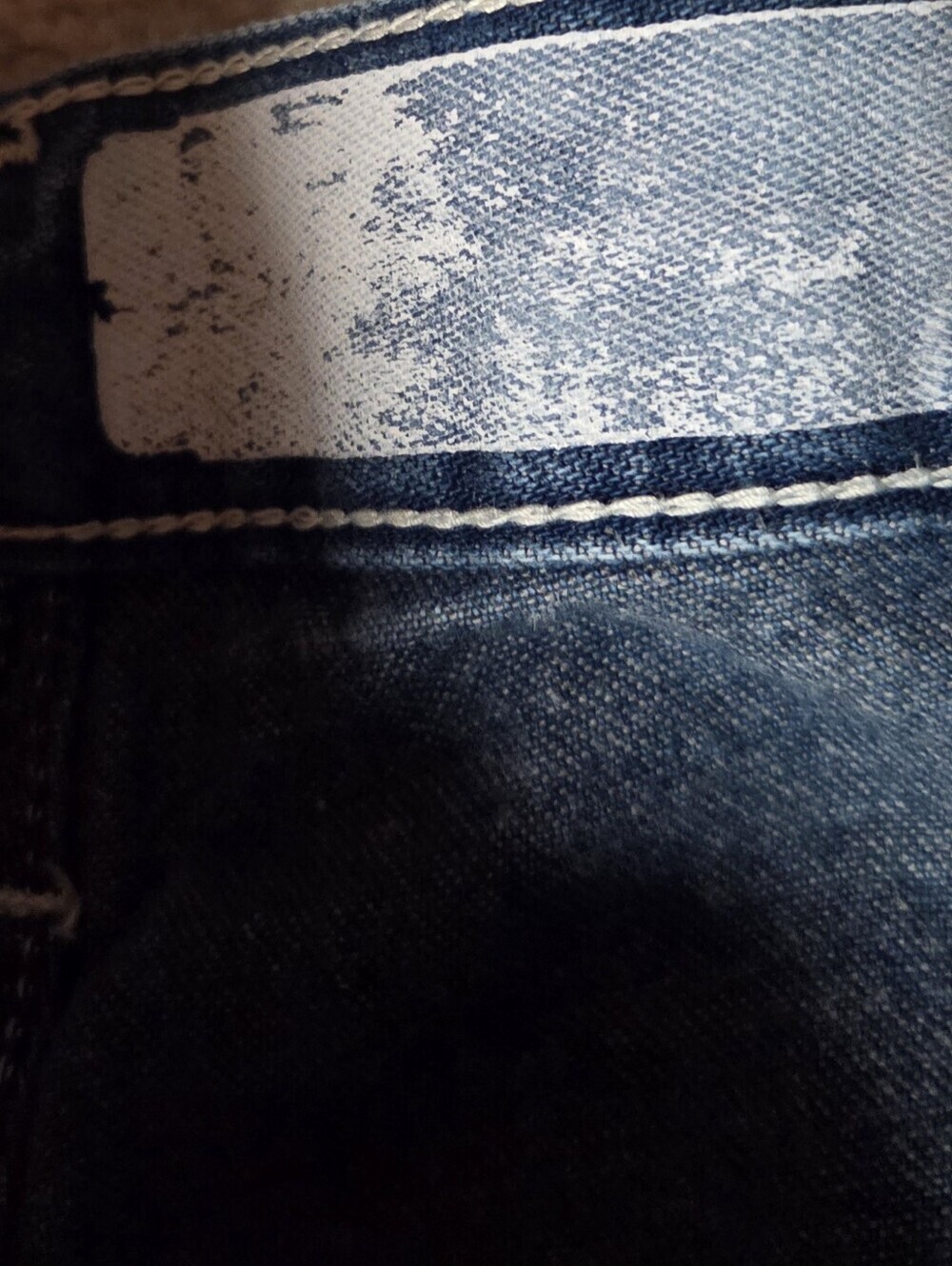 Carhartt FR Jeans Mens 32x34 Blue Straight Flame Resistant Work Chore Carpenter - Picture 9 of 10